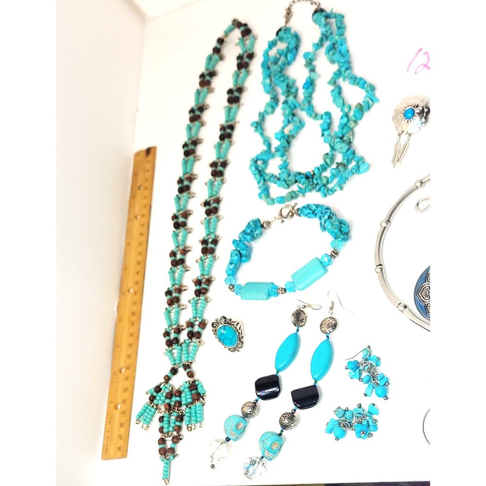 *12*  8OZ South West Necklaces, Earrings & Bracelets Jewelry Lot